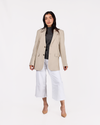 BLAZER OVERSIZE HOMBRERAS BEIGE