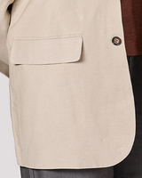 BLAZER OVERSIZE HOMBRERAS BEIGE