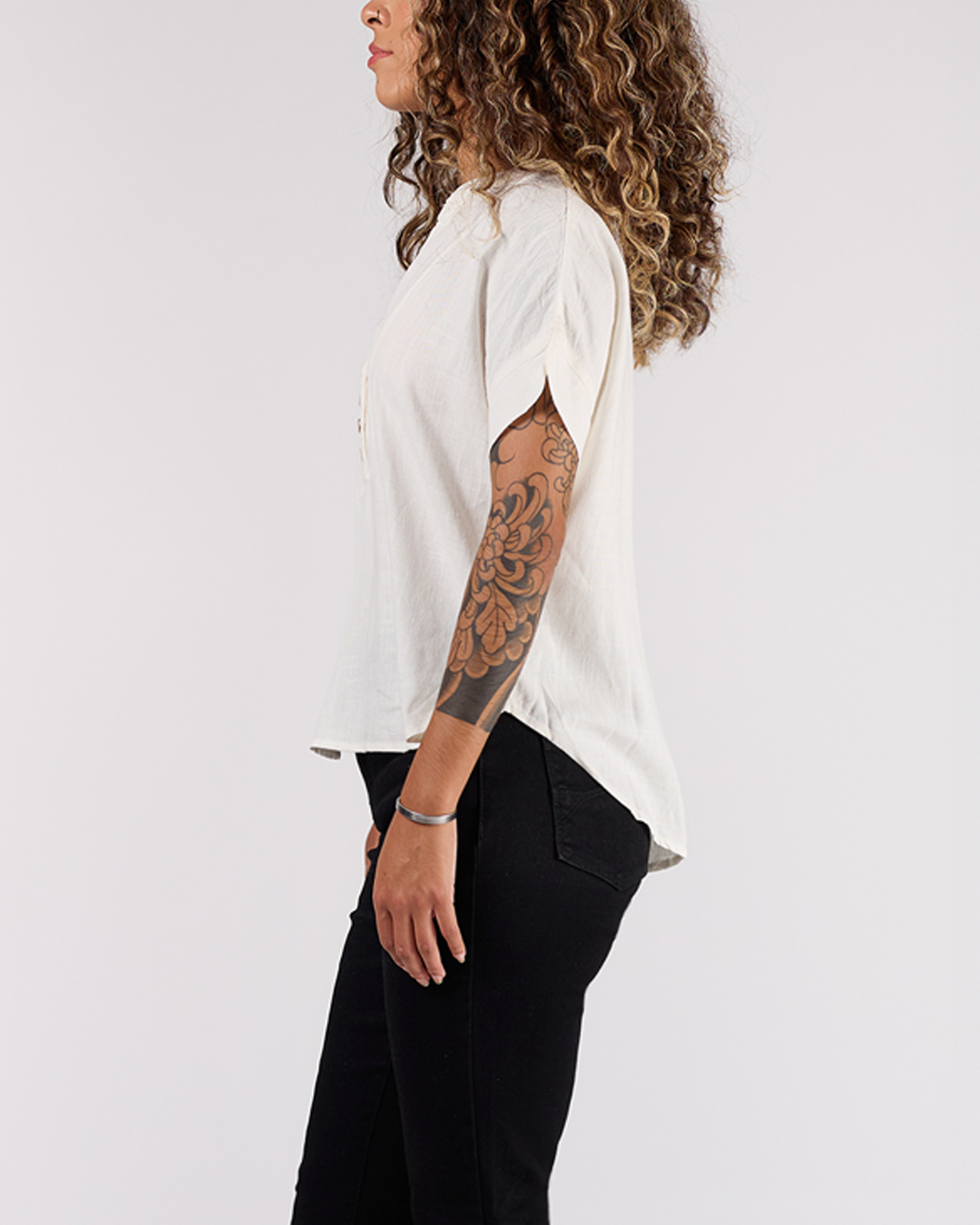 BLUSA DE LINO