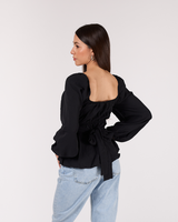 BLUSA LAZO CINTURA