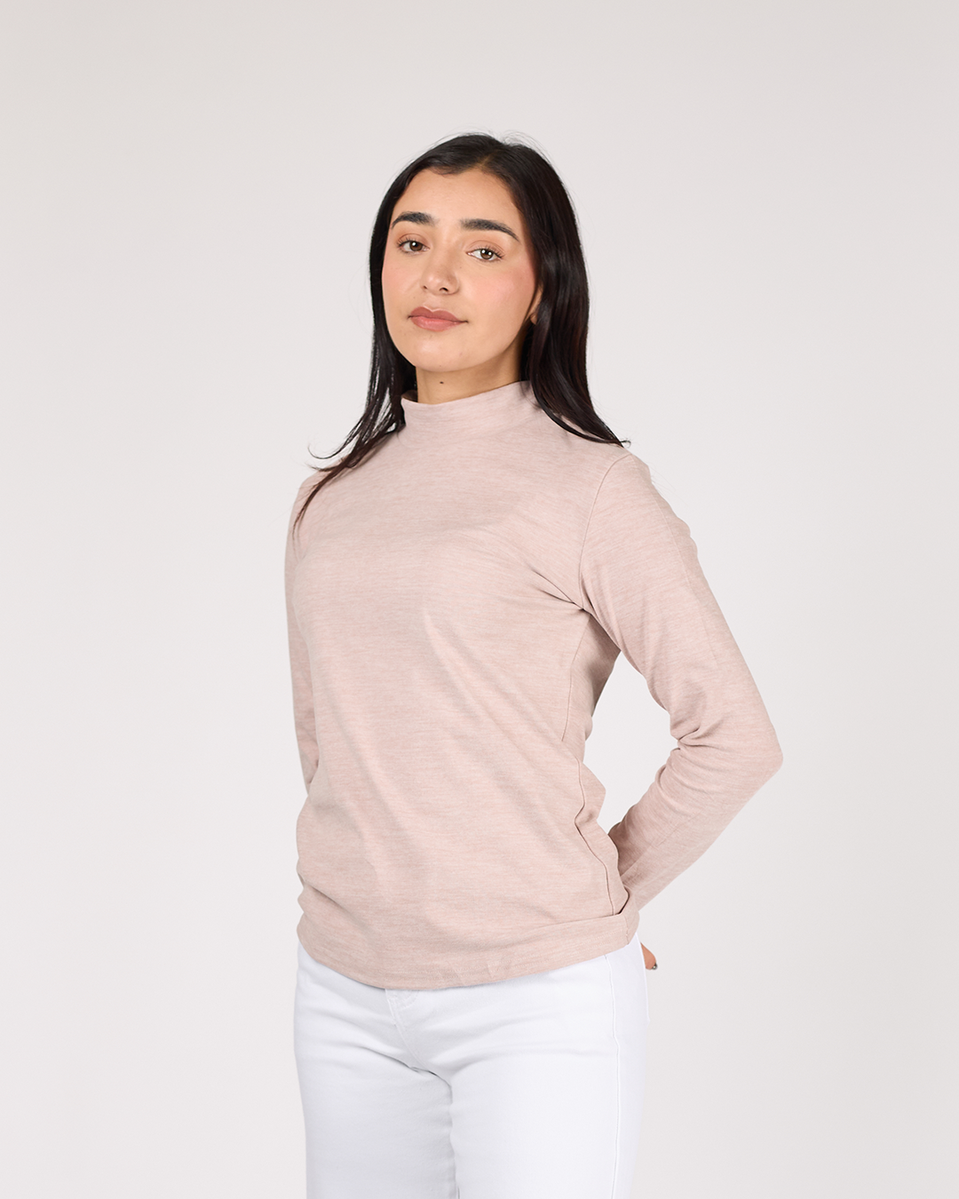 BLUSA BÁSICA MANGA LARGA