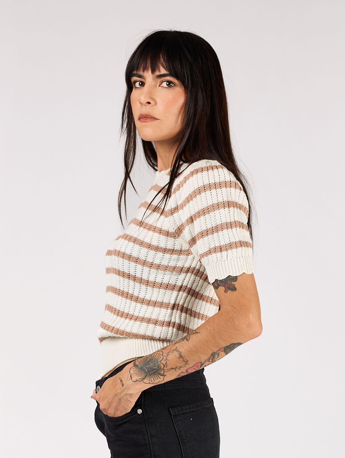 BLUSA ALGODÓN DE RAYAS