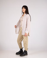 CAMISA OVERSIZED BEIGE