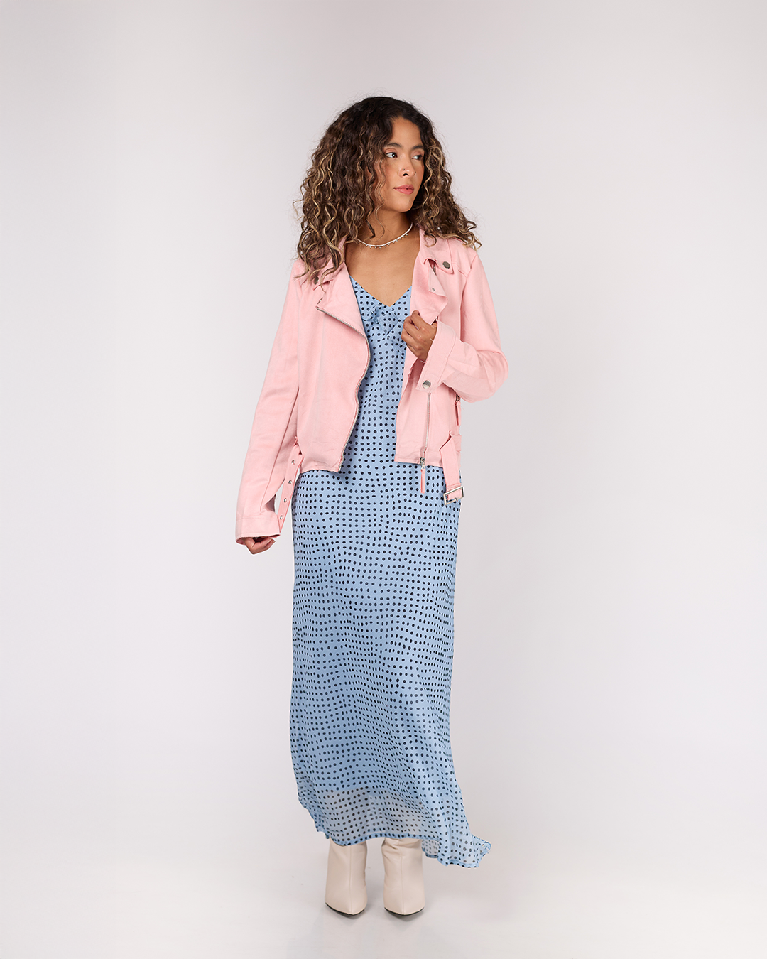 CHAMARRA BIKER GAMUZA