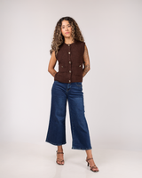 JEANS WIDE LEG ANKLE