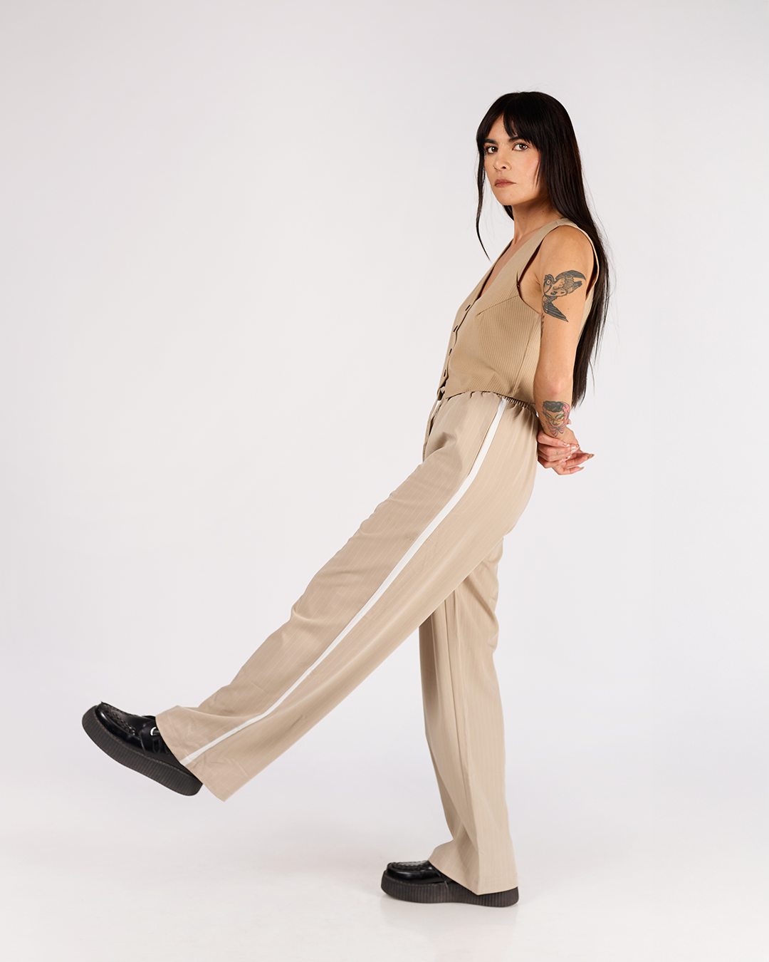 PANTALÓN RAYA BLANCA