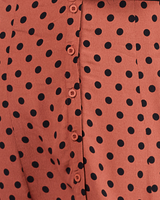 VESTIDO LARGO POLKA DOTS