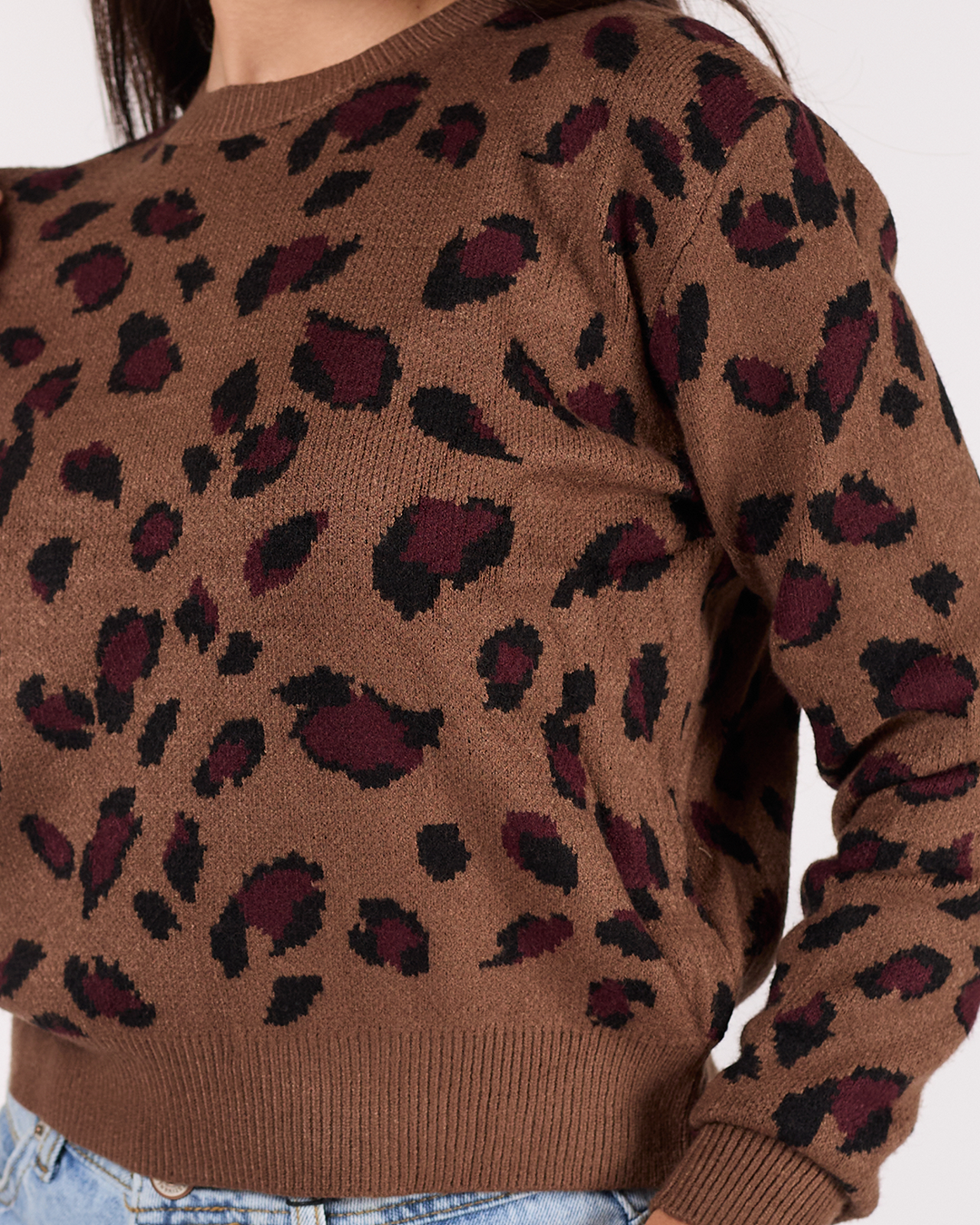 SUÉTER ANIMAL PRINT