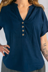 BLUSA DE LINO