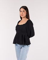 BLUSA LAZO CINTURA