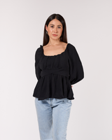 BLUSA LAZO CINTURA