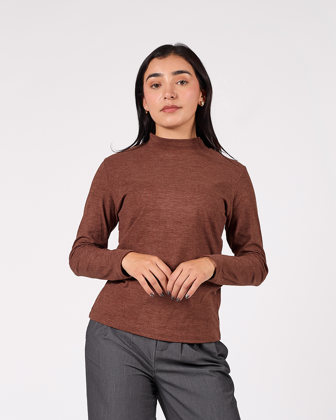 BLUSA BÁSICA MANGA LARGA