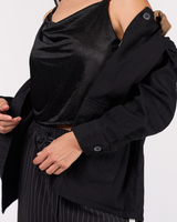 CHAMARRA CUELLO PANA