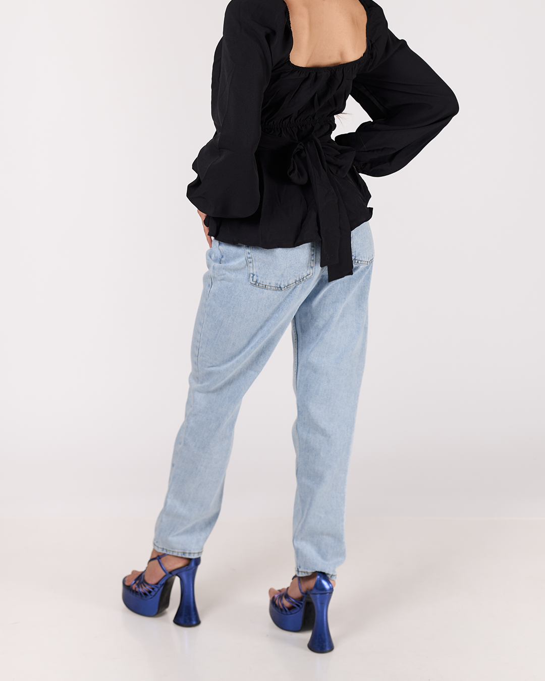 JEANS MEZCLILLA AZUL CLARO